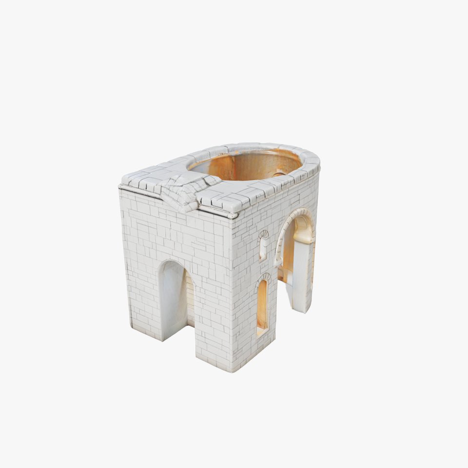 Medieval Stone Tower model pack